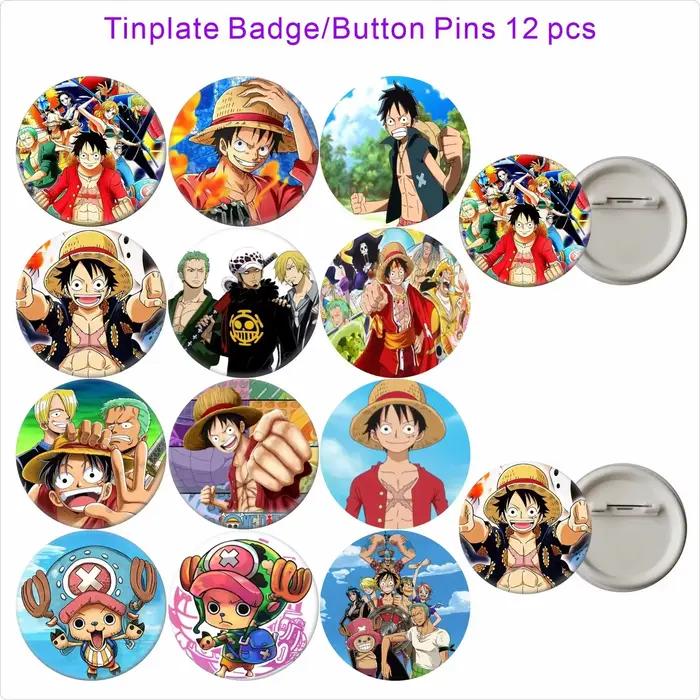 Bracelets autocollants One Piece pour garçons, cadeaux de fête d'anniversaire, remplissages de sacs cadeaux, fournitures de fête pour enfants, baby shower