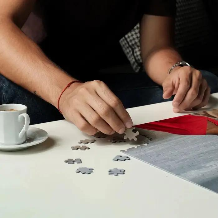 35/300/500/1000 pièces de puzzle photo personnalisé, cadeau unique pour la famille, les amis et les occasions spéciales
