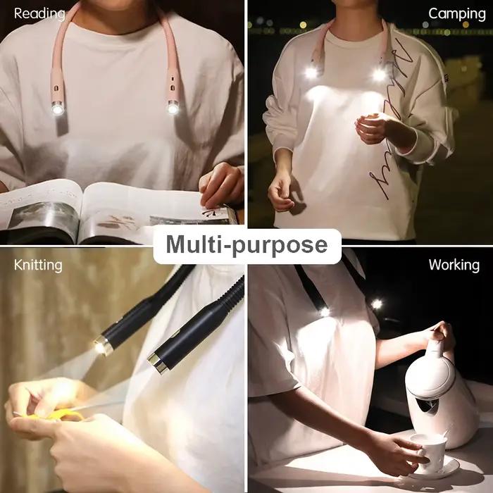 Lampe de lecture au cou