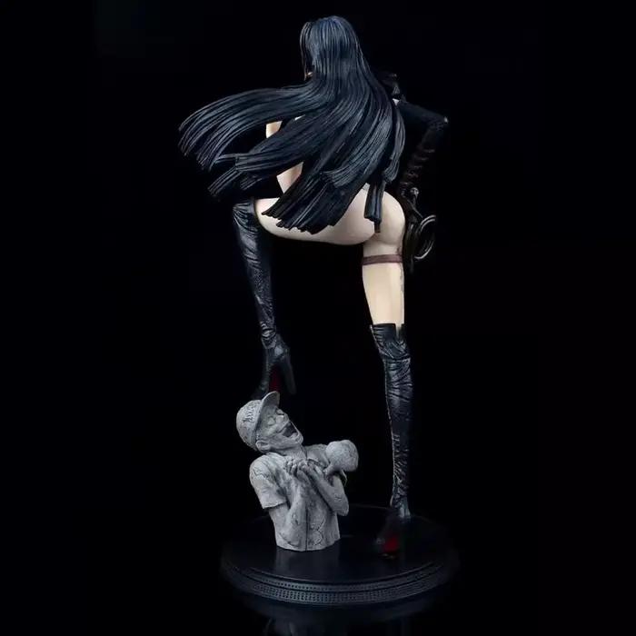 Figurine One Piece Boa Hancock Gk, tenue en cuir, modèle de collection, décoration de bureau, cadeau en boîte pour les collectionneurs d'anime