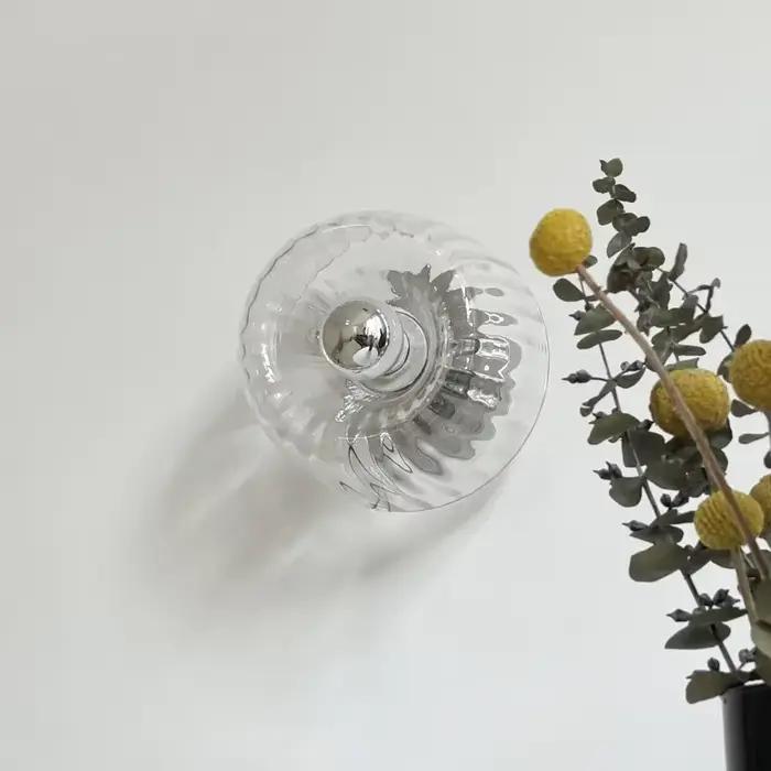 Applique murale en verre pour couloir de maison