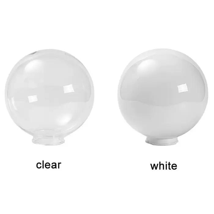 Abat-jour de lampe d'extérieur en acrylique rond PMMA