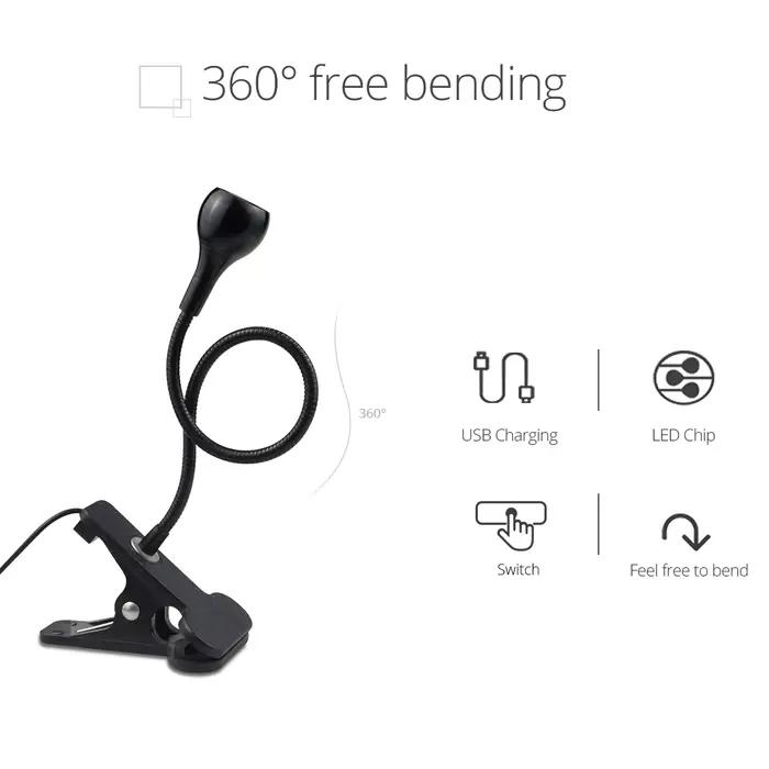 Lampe de Table Flexible USB
