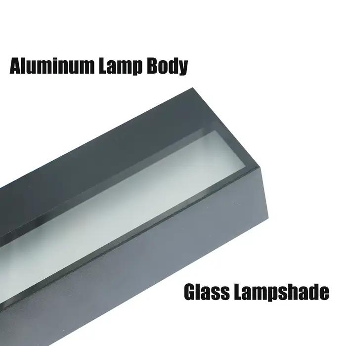 Applique murale extérieure LED moderne 12W/18W/30W galerie lumière étanche IP65 applique en aluminium éclairage domestique allée couloir applique murale