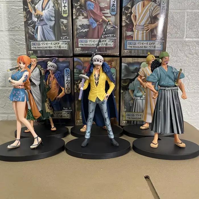 Figurine de dessin animé Luffy Zoro Chopper Yamato Nami Robin, 17cm, une pièce, Collection de figurines d'action, modèle de jouet pour enfant