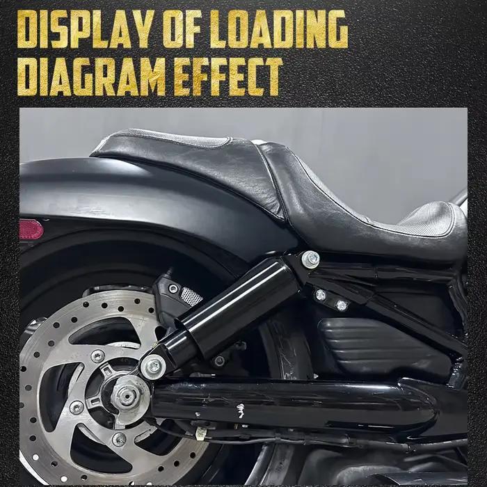 Kits de Suspension pneumatique arrière réglables pour moto, pour Harley Touring Road King Street Electra Glide Ultra Road Glide 1994-Up