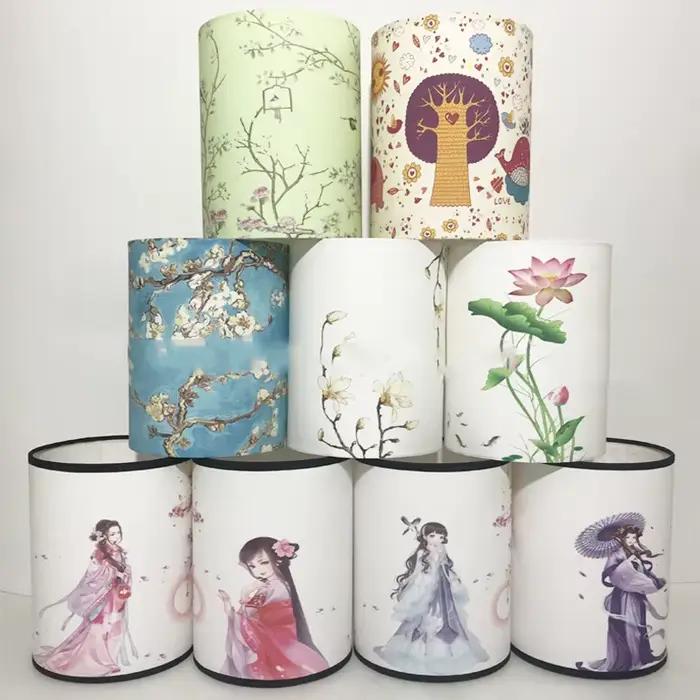 Lampe de table de style prairie chinoise