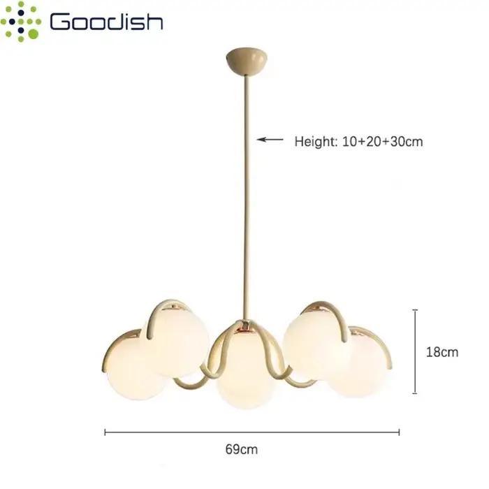 Lampes suspendues LED de luxe modernes