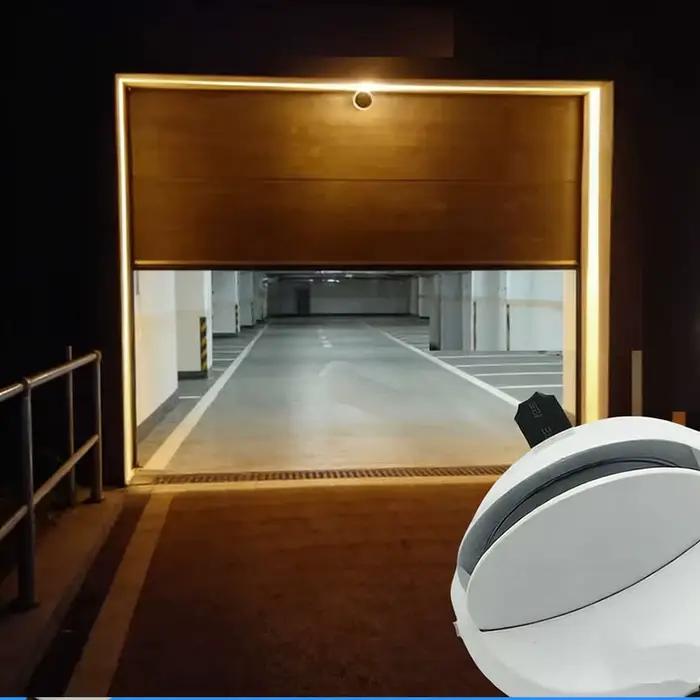 Applique murale LED encastrée 12W 360 degrés pour éclairage de contour intérieur