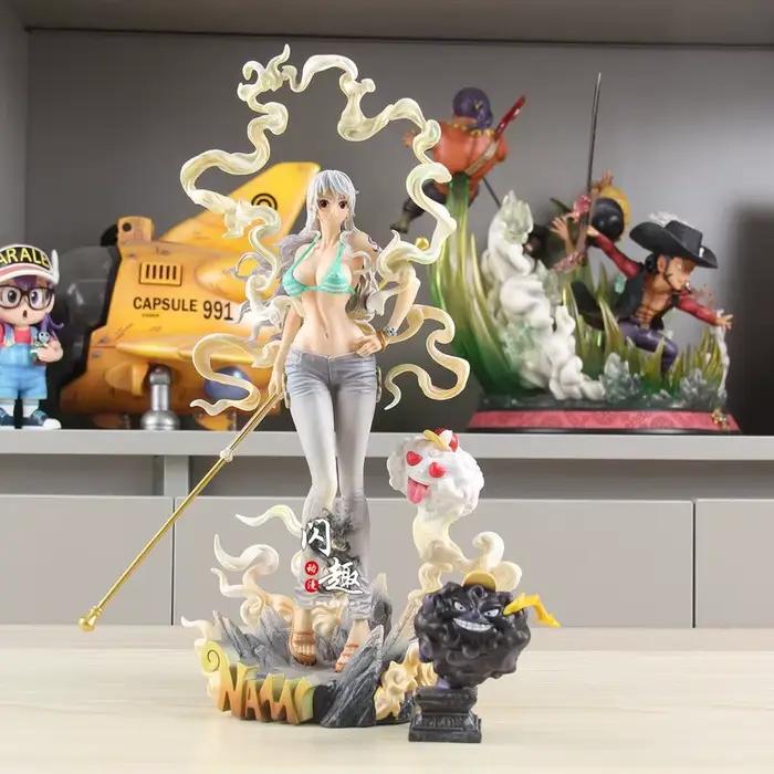 Figurine d'anime Shanqu One Piece Nami Nika Series, modèle en résine, objet de collection, décoration de bureau pour les collectionneurs d'anime adultes