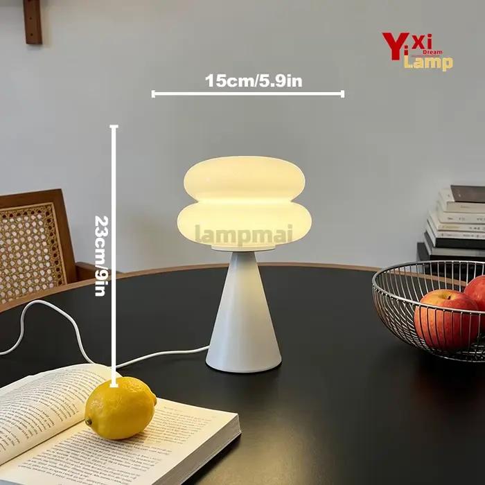 Lampe de table en verre de Murano empilable