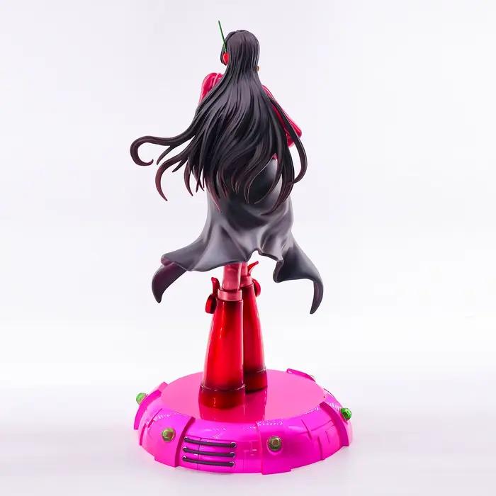 Figurine Anime One Piece Nico Robin Version Egghead, Uniforme Rouge Brillant, Pose Dynamique Debout, Modèle de Collection, Ornement de Bureau, Jouets