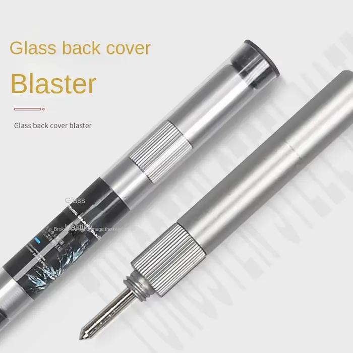 Stylo de sablage pour téléphone portable, panneau arrière en verre, stylo de démolition des fissures, réparation de téléphone, outils de sablage de verre