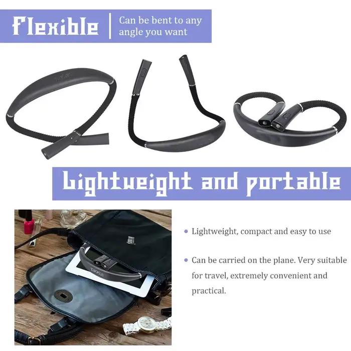 Lampe de lecture LED Flexible pour le cou