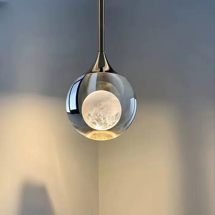 Lustre moderne simple à LED pour restaurant