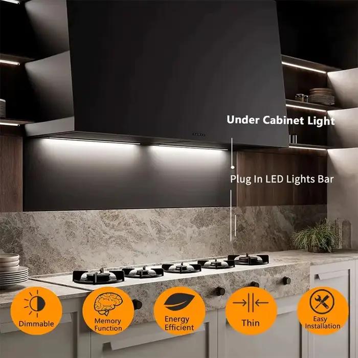 Led lumière tube de lecture lampe apprentissage 3colors a conduit la nuit avec magnétique USB plug 20cm-50cm bande dimmable bar bureau de bord de lit