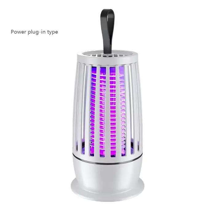 Lampe anti-moustiques silencieuse alimentée par USB, répulsif électronique portable contre les nuisibles, lumière UV anti-moustiques pour intérieur, extérieur et camping
