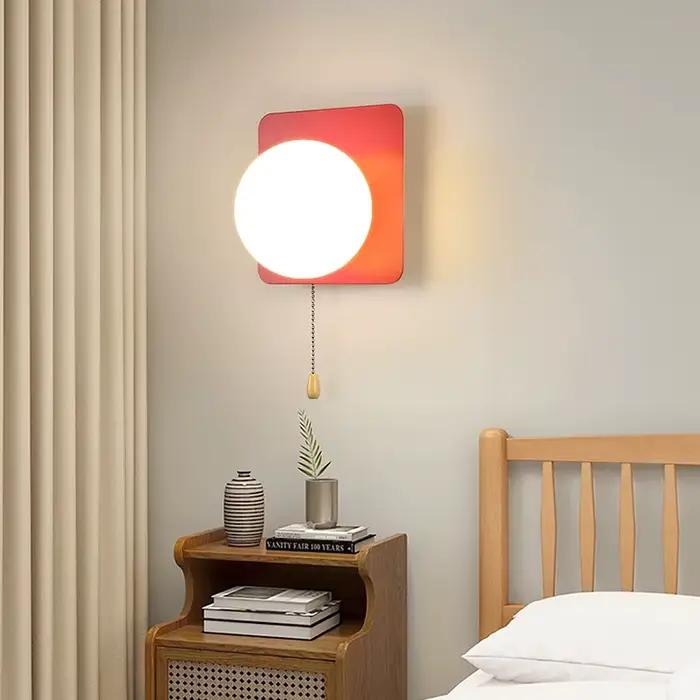 2025 nouveauté moderne minimaliste applique-terrupteur à tirer applique pour chambre chevet salon TV mur couloir