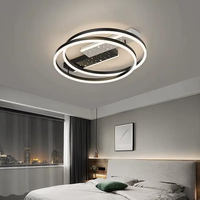 Plafonnier LED Luxueux au Design Moderne