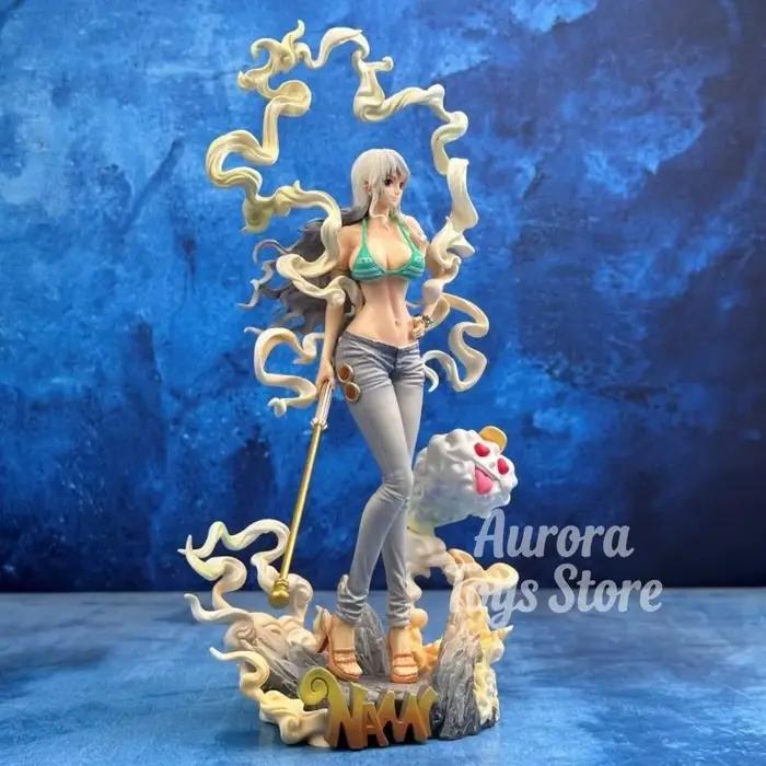 Figurine d'action Nika Nami de l'anime One Piece, statue en PVC, ornement de bureau, modèle de collection, jouets, cadeaux, 30 cm
