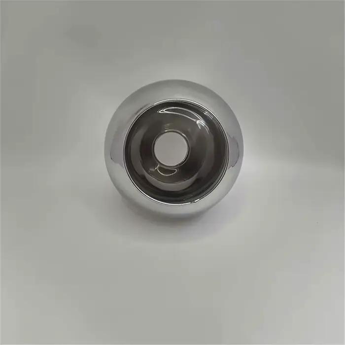 Abat-jour en verre fumé Globe gris 45mm