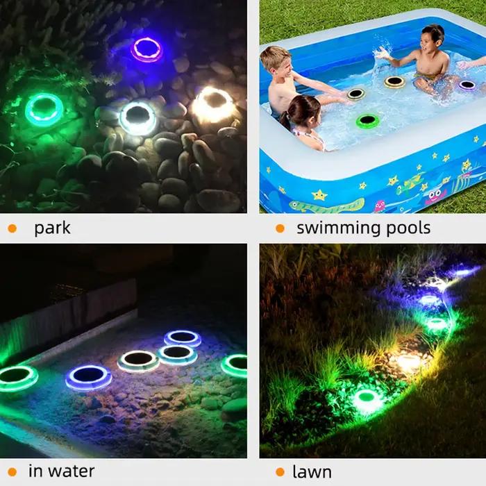 Lampes solaires flottantes pour piscine, décoration de jardin, veilleuse de fête pour cour, étang, piscine