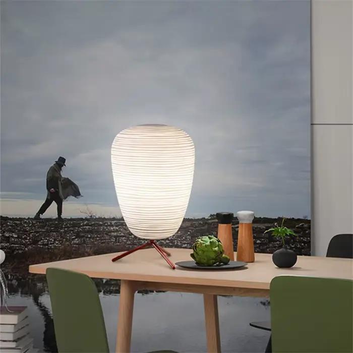 Lampe de Table en Verre Scandinave