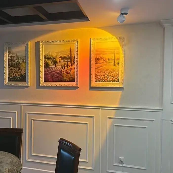Plafonnier LED à Angle Réglable au Design Moderne