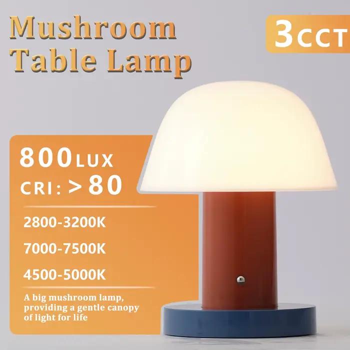 Lampe de bureau en forme de champignon