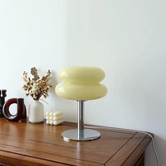 Lampe de Table en verre Macaron