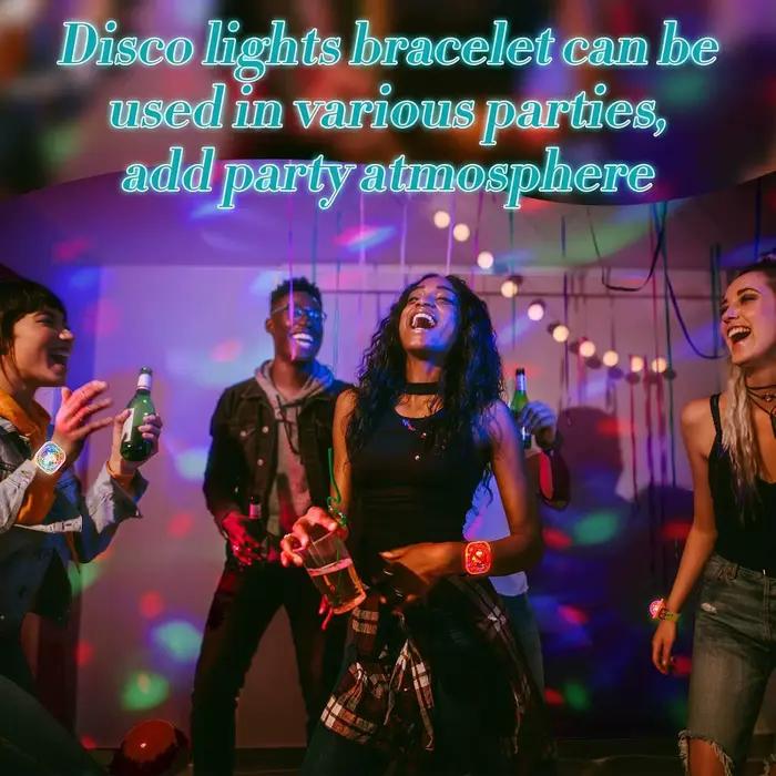 Bandeau lumineux disco portable effet scène à domicile pour divertissement à la maison soirée KTV bar festif