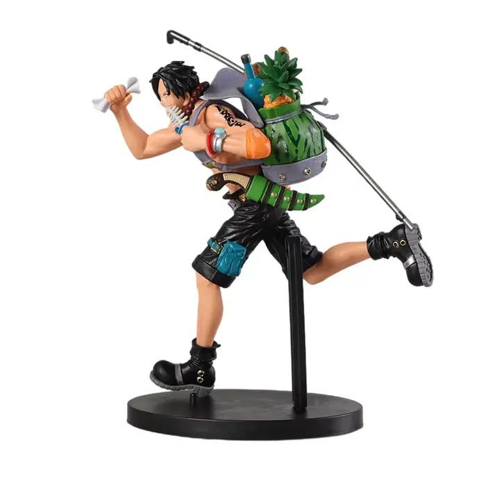 One Piece Mania Ga Honki De Sankyoudai Wo Produce Shitara Kounatta Luffy Sabo Ace Figurine d'action en PVC, Modèle de collection, Jouet, Poupée