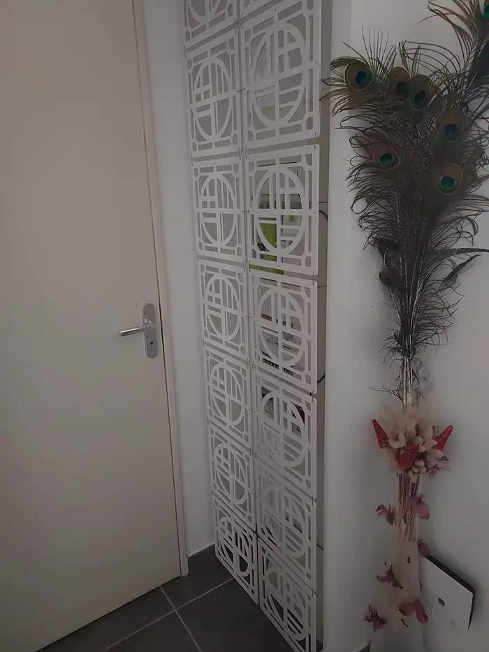 Panneaux de séparation de pièce suspendue