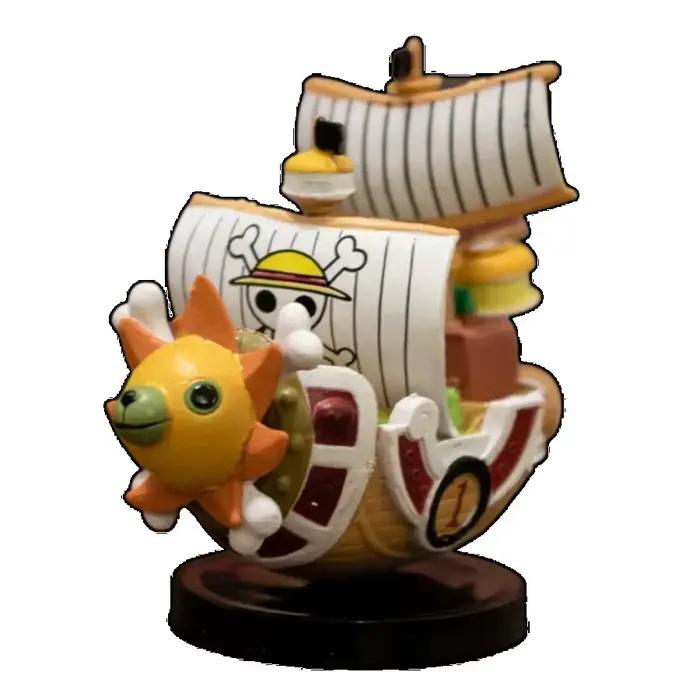 Anime une pièce bateau Figure Luffy modèle jouet Super mignon Mini