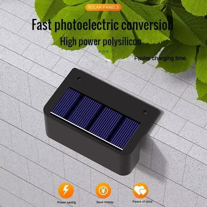 Lampe murale solaire extérieure étanche à énergie