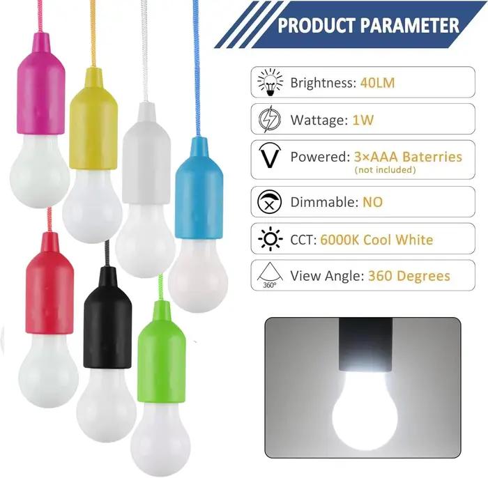 Ampoule LED à cordon de traction