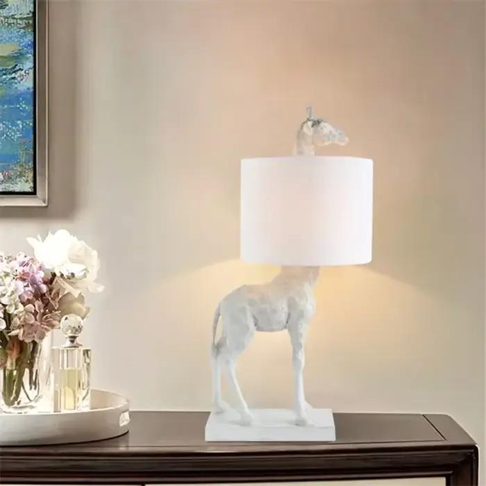 Lampadaire nordique créatif en tissu