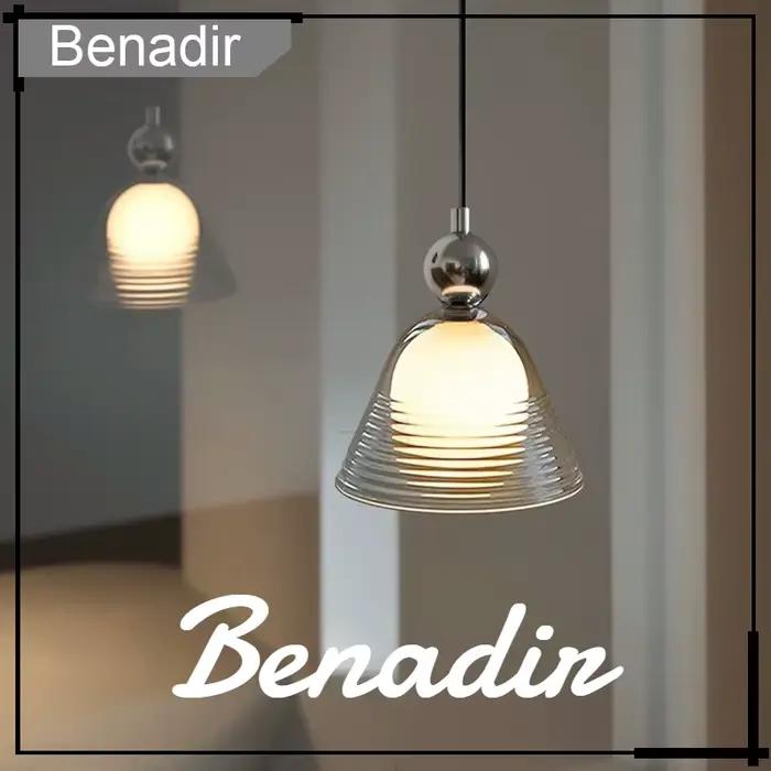 Lampe suspendue en verre Bauhaus