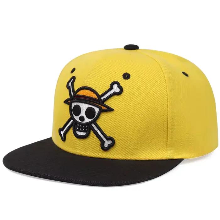 Casquette de baseball imprimée dessin animé ONE PIECE Monkey D. Luffy Tony Chopper, réglable, décontractée, pour l'extérieur, protection solaire, toutes saisons