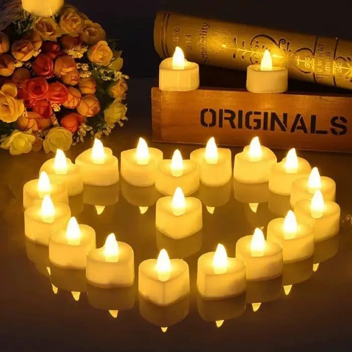 Bougie LED sans flamme pour la maison