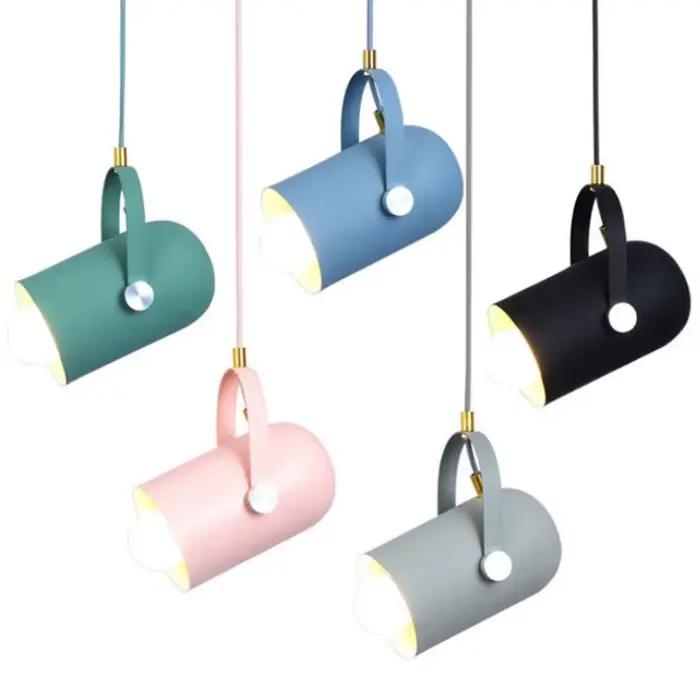Lampes suspendues nordiques à angle réglable