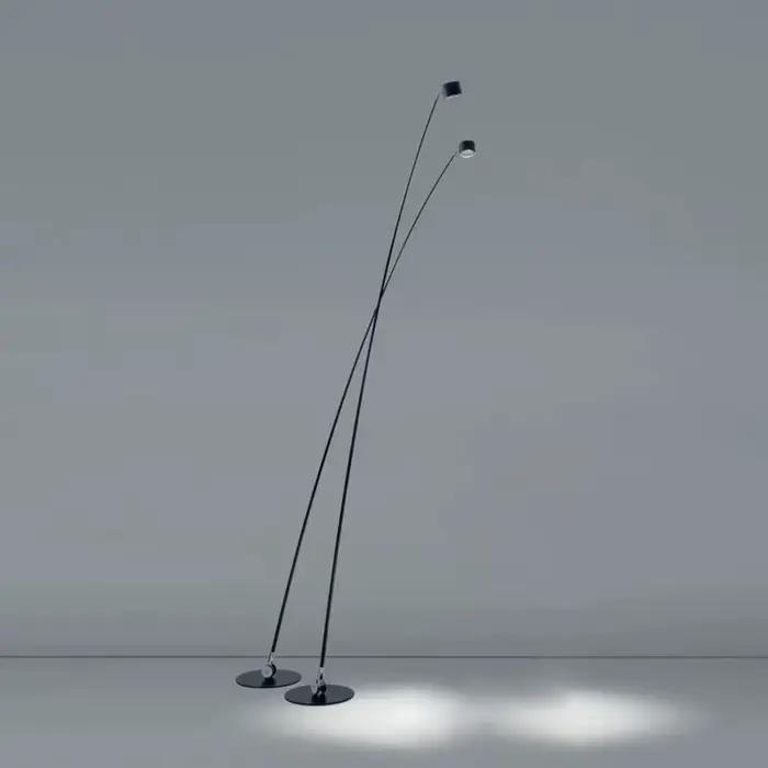 Lampe de sol LED moderne Sampei design minimaliste pour chambre hôtel salon coin entrée style élégant occassions spéciales