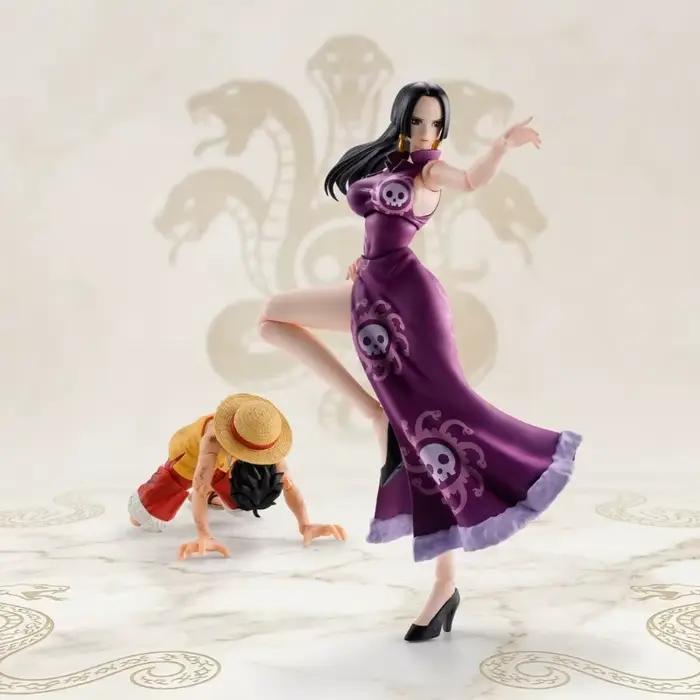 【En stock】BANDAI S.H.Figuarts ONE PIECE Marineford Boa Hancock Pirate Empress Figurine de collection, jouet cadeau