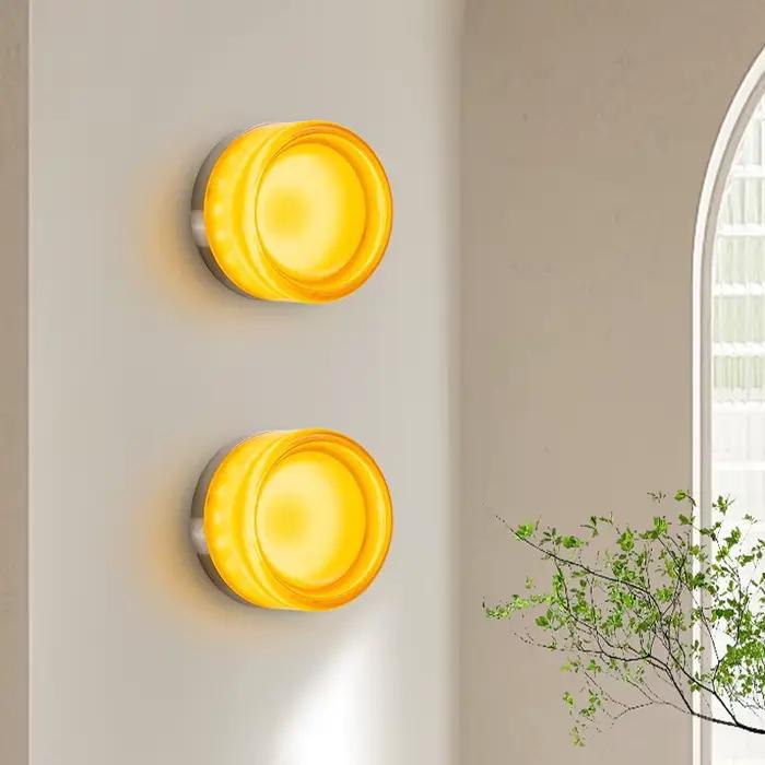 Applique murale LED nordique Design gelée