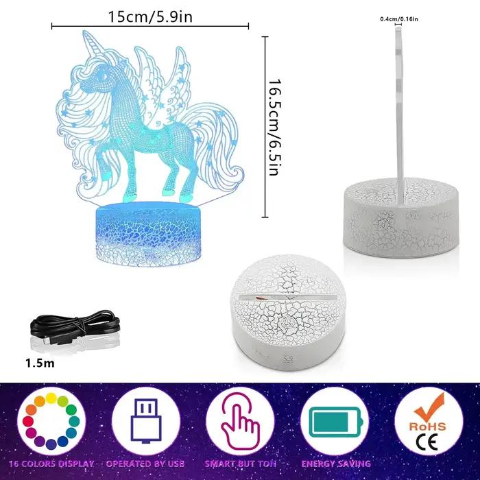 Veilleuse licorne pour enfants