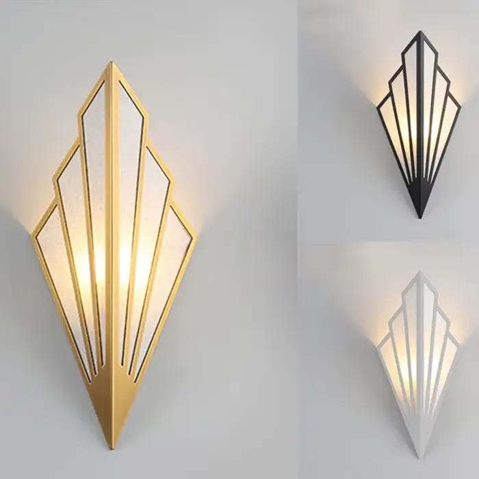 Applique murale nordique moderne Led lampes murales en fer pour salon chambre décor à la maison chevet