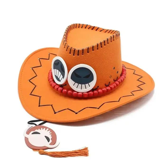 Anime une pièce Luffy Trafalgar Law chapeau Cosplay Luffy Law chapeau adulte unisexe casquette dessin animé Costume Luffy chapeau de paille accessoires