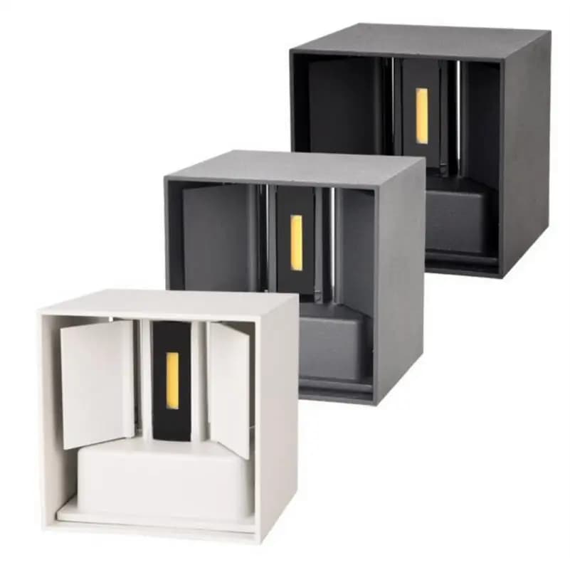 Lampe murale LED COB à intensité variable, applique murale étanche, applique murale extérieure, appl