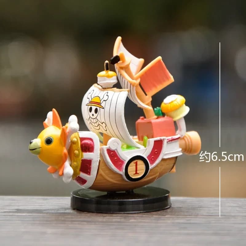 Modèle à assembler Luffy Thousand Sunny Going Merry, bateau pirate, figurine One Piece, cadeau de co