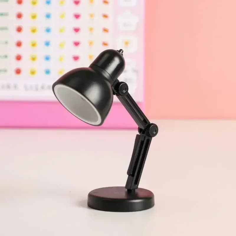 Lampe de bureau LED Mini veilleuse, lampe de livre pliable Portable, lecture dans le lit, lumière ch